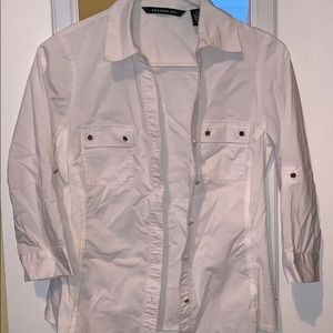 White button up shirt